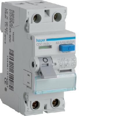 Hager CD485Z Earth Leakage Circuit Breaker