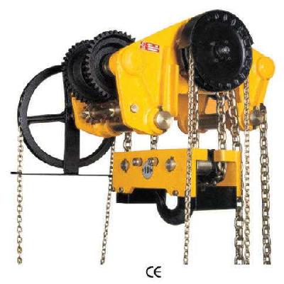 P Triple Spur Gear Chain Pulley Block
