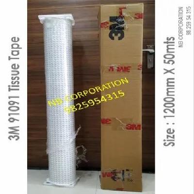3m 91091 Tissue Tape 1200mm X 50 Meter