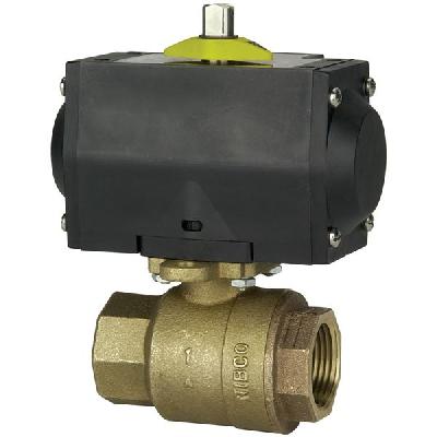 Actuator With 2 PC Ball Valve