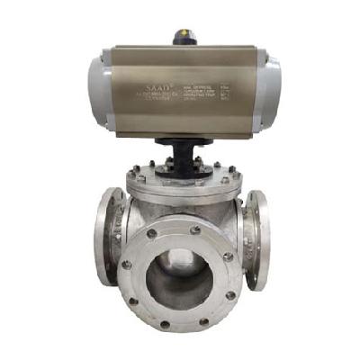Flange End Valve With Actuator