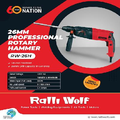Ralli Wolf Rotary Hammer