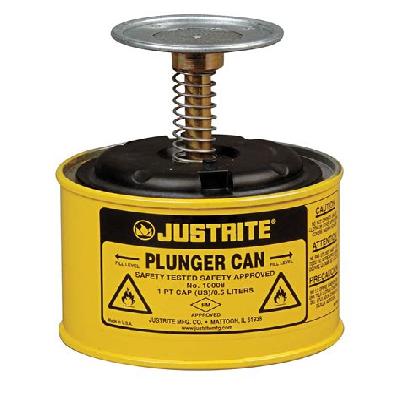Justrite Plunger Can