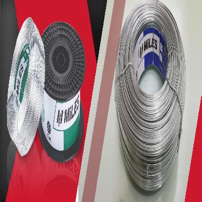 Miles Rust Resistant Grade Flat Stitch Wire