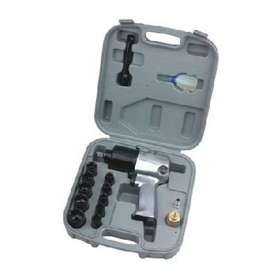 17 Pcs Air Impart Wrench Kit