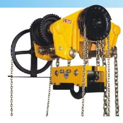 Triple Spur Gear Chain Pulley Block