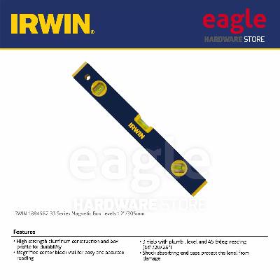 Irwin 1884587 12 Inch Magnetic Box Level