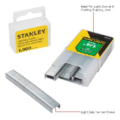 Stanley 1-TRA204T Light Duty 24-Gauge Staples