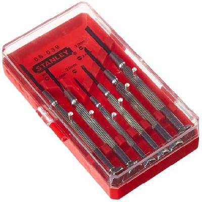 Stanley 66-039 6 Pieces Precision Screwdriver Set