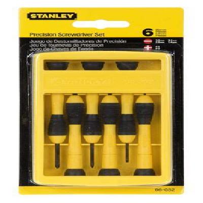Stanley 66-052 6 Pieces Precision Screwdriver Set