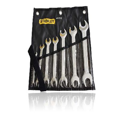 Stanley 87-712 7 Pieces Imperial Double Open End Slimline Spanner Set