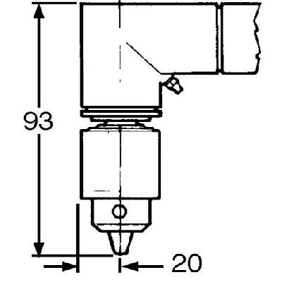 Air Angle Drill MD-3312B Toku Japan