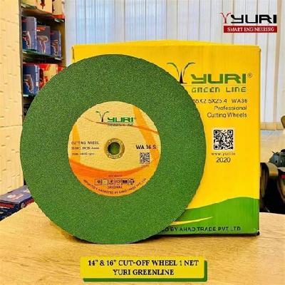 Yuri Green Line - Double Inox 355x2.5x25.4