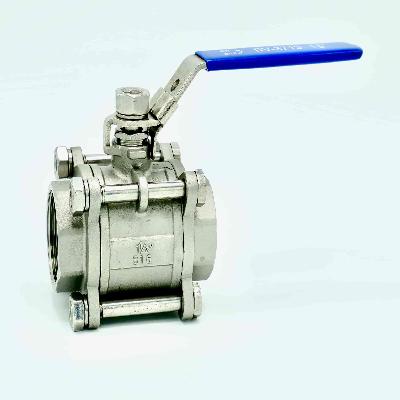 Ball Valve Three Piece Design  L 