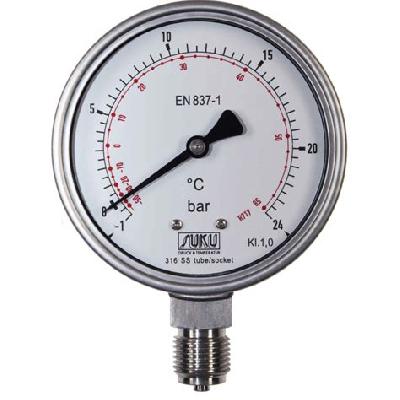 Bourdon Type Pressure Gauges