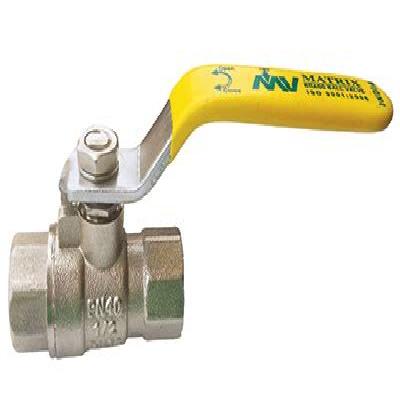 Brass Ball Valves  ( Matrix Make  )