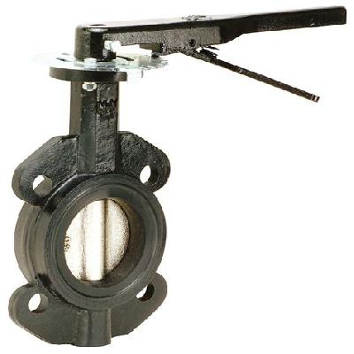 Cast Iron Butterfly Valve Wafer Type (gear Operated)