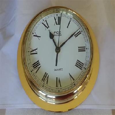 Gauge Class Clock Brass