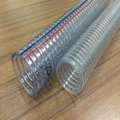 P V C Steel Spring Hoses Non - Toxic