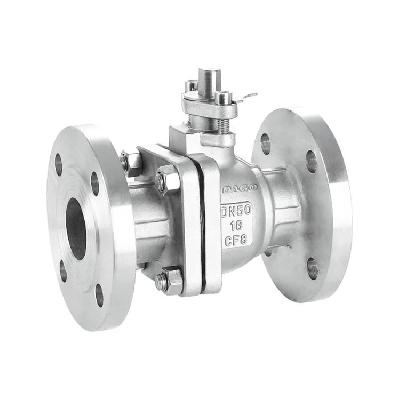 Three Piece Flanged End Floating Ball Valve