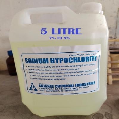 5 Litre Sodium Hypochlorite Solution