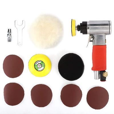 Mini Random Orbital Air Sander Kit