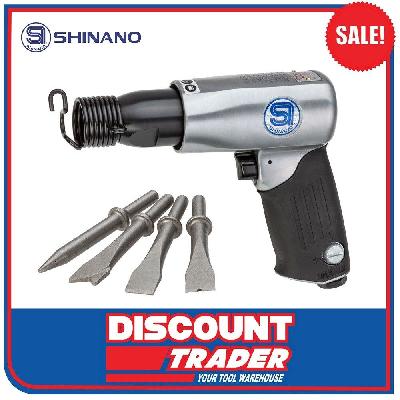 Pistol Air Hammer and Chisel Set