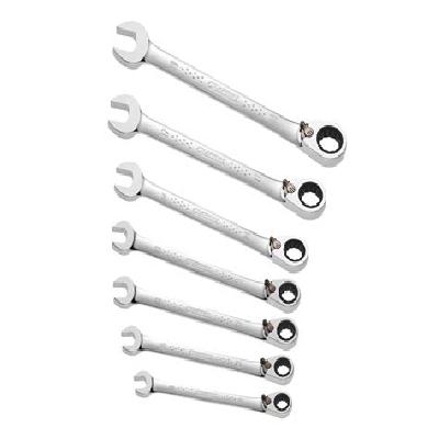 Combination Ratchet Spanner Set