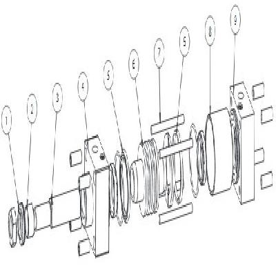 Spac Pneumatic Cylinder ESC 32 x 175