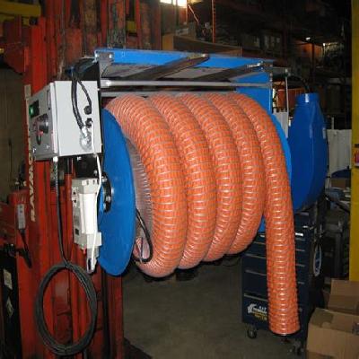 Exhaust Hose Reel System