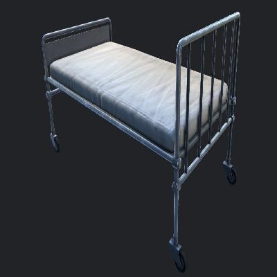 Steel Hospital Bed