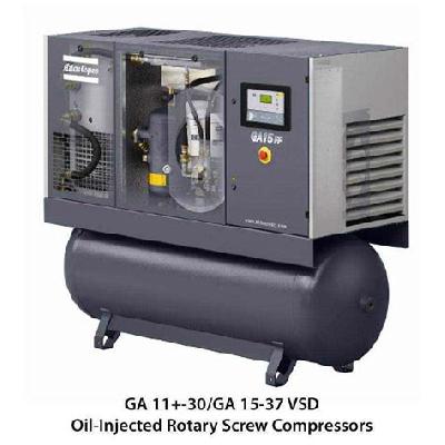 Atlas Copco GA 11 VSD Oil Injected Rotary Screw Compressor