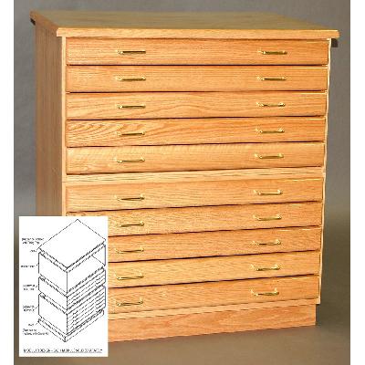 KRB13005KPRB 5 Drawers L-Series Roll Cabinet
