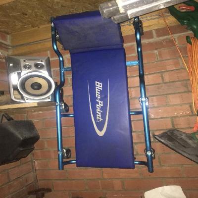 Blue Point Adj head rest Creeper BLPCPER