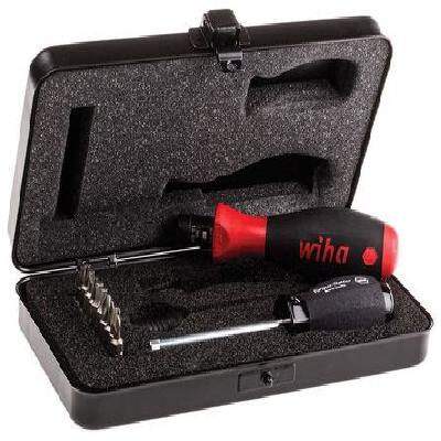Wiha 26893 Torque screwdriver set 13-piece 1 - 5 Nm