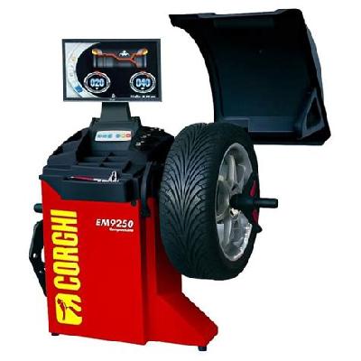 Digital Wheel Balancer Video Graphic
