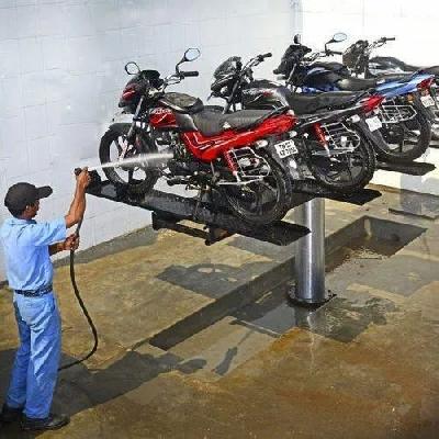 Washing Hoist 4 Wheeler-Ramp Type