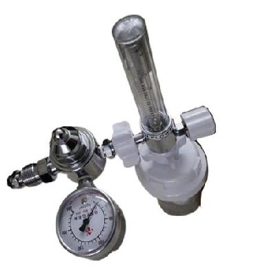 Double Gauge Oxygen Mox Regulator With BPC Flowmeter