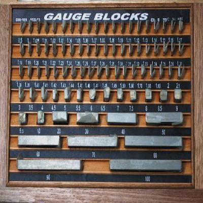 112 pcs Slip Gauge Set