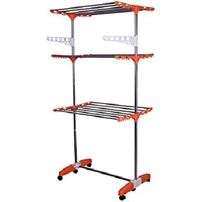 918 Ajanta Stainless Steel Mobile Stand