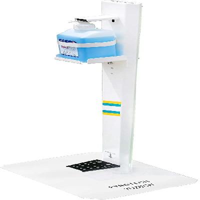 Foot Operate Sanitizer Stand