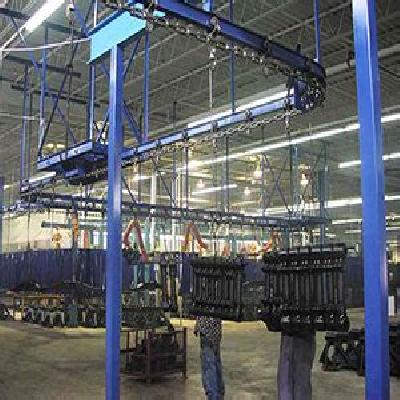 I Beam Overhead Conveyor Painting Line System