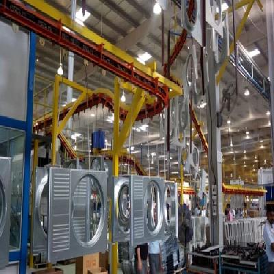 Semi Automatic Four Wheel Overhead Conveyor