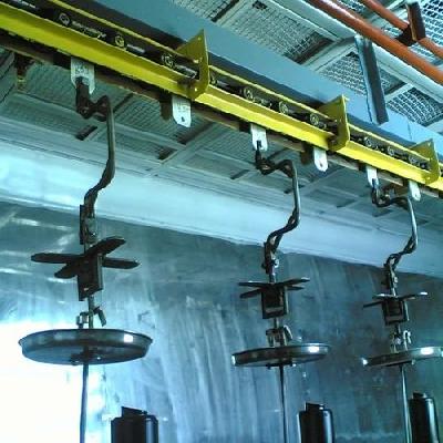 4 Track, 4 Wheel, Overhead Conveyor