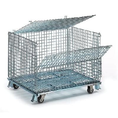 Collapsible Wire Mesh Container