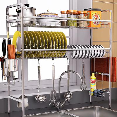 SS Two Tier Dish Rack