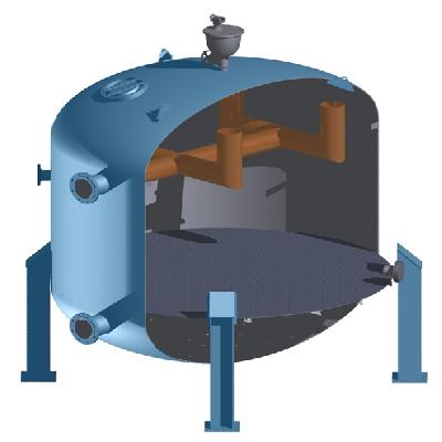 WesTech 8'' To 12'' Horizontal Pressure Filters