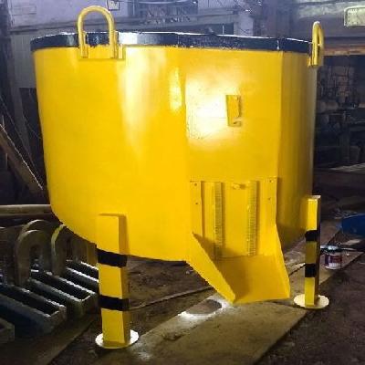 Concrete Buckets with Gear Operated Doors 