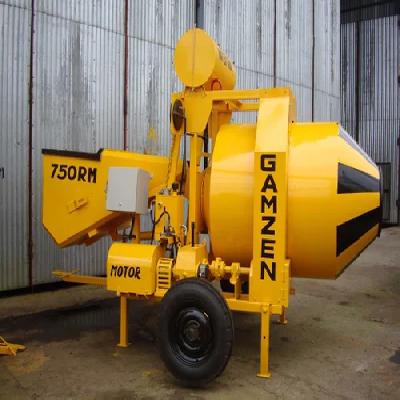 Mini Mobile Batching Plant With Electric Motor