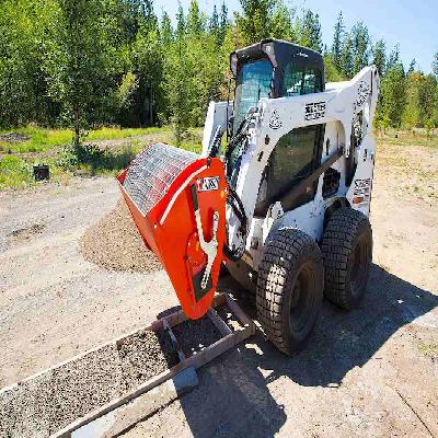 21 Cum Concrete Batching Plant With Skid Steer Loader